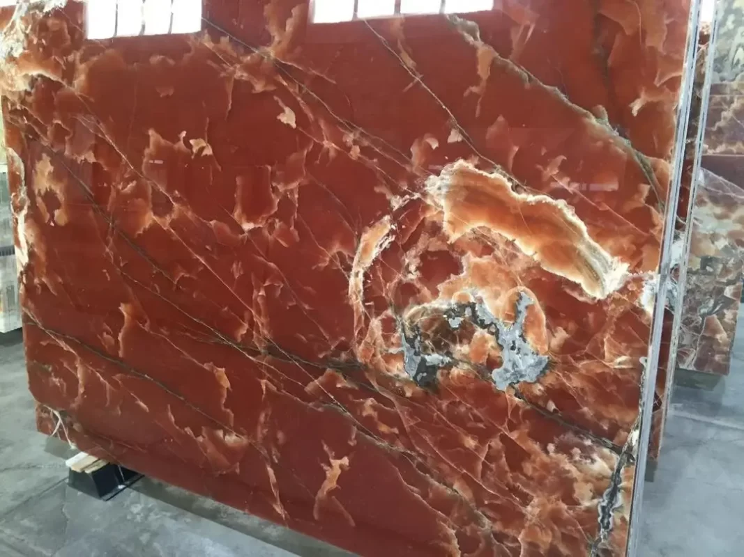 Onyx Marble Stones Brown Agate Bg ()