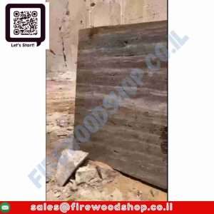 Silver Travertine Block Min Min